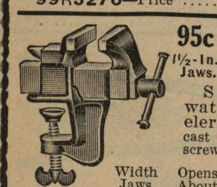 An illustration from Hardware, 1919, leaf 67