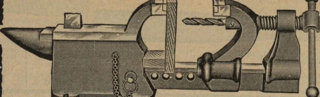 An illustration from Hardware, 1919, leaf 67