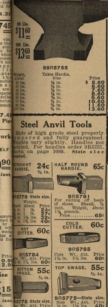An illustration from Hardware, 1919, leaf 68