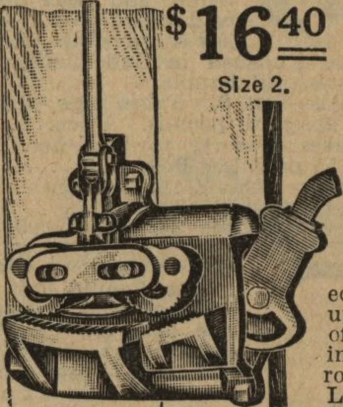 An illustration from Hardware, 1919, leaf 68