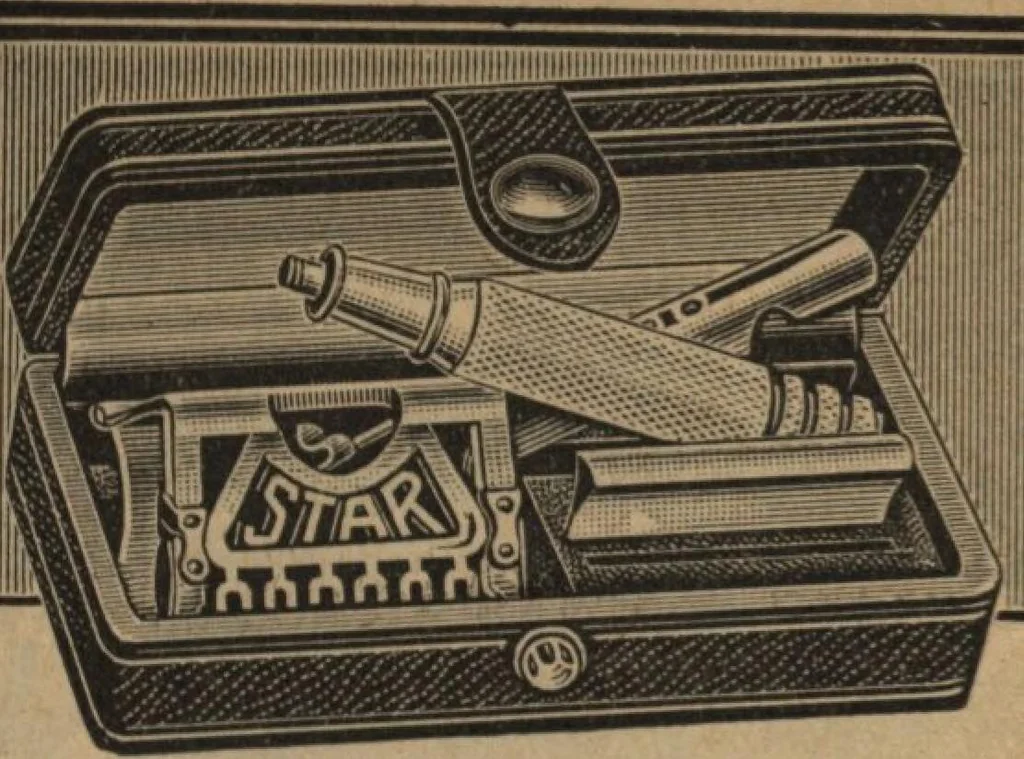 An illustration from Hardware, 1919, leaf 75
