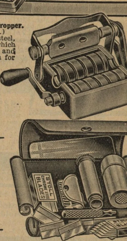 An illustration from Hardware, 1919, leaf 75