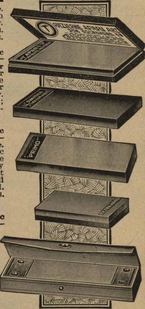 An illustration from Hardware, 1919, leaf 77