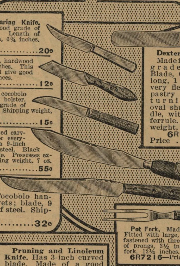 An illustration from Hardware, 1919, leaf 84