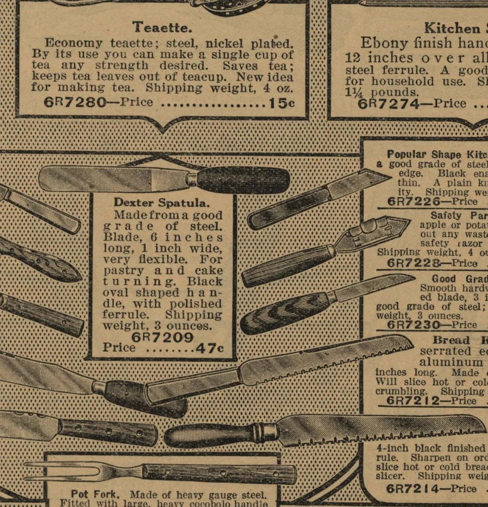 An illustration from Hardware, 1919, leaf 84