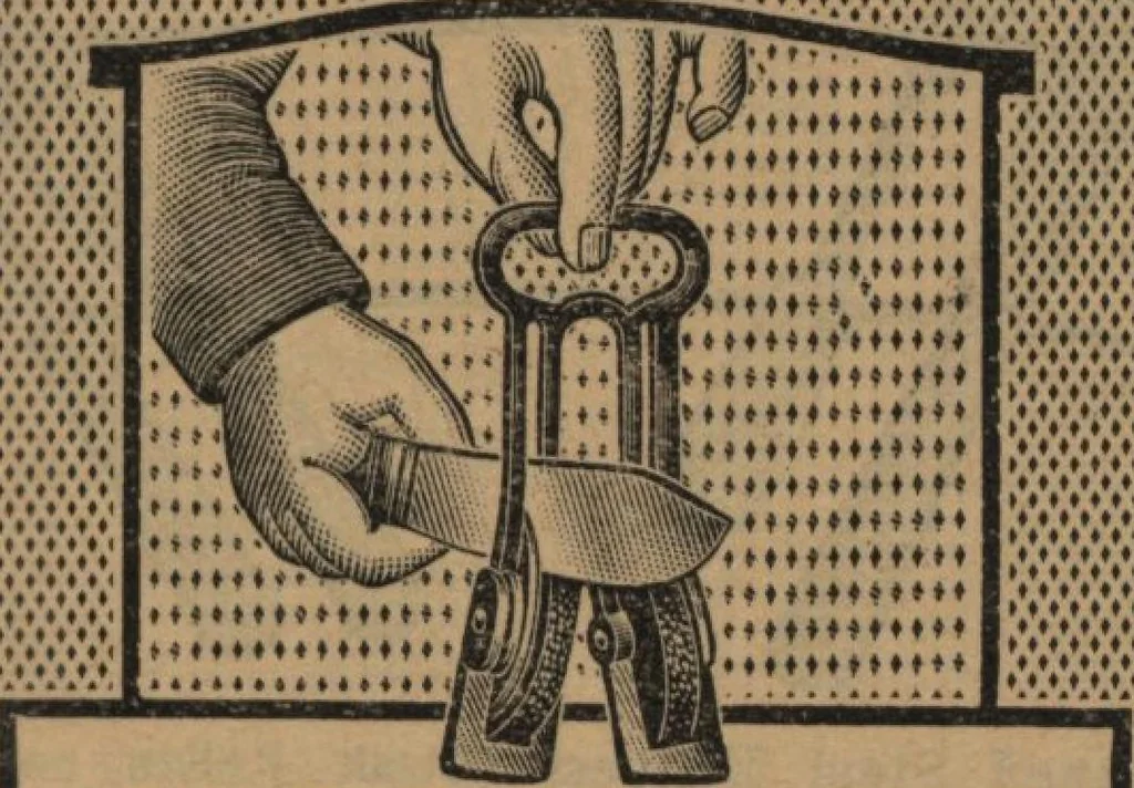 An illustration from Hardware, 1919, leaf 84