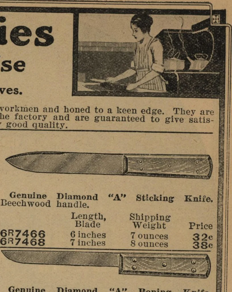 An illustration from Hardware, 1919, leaf 86