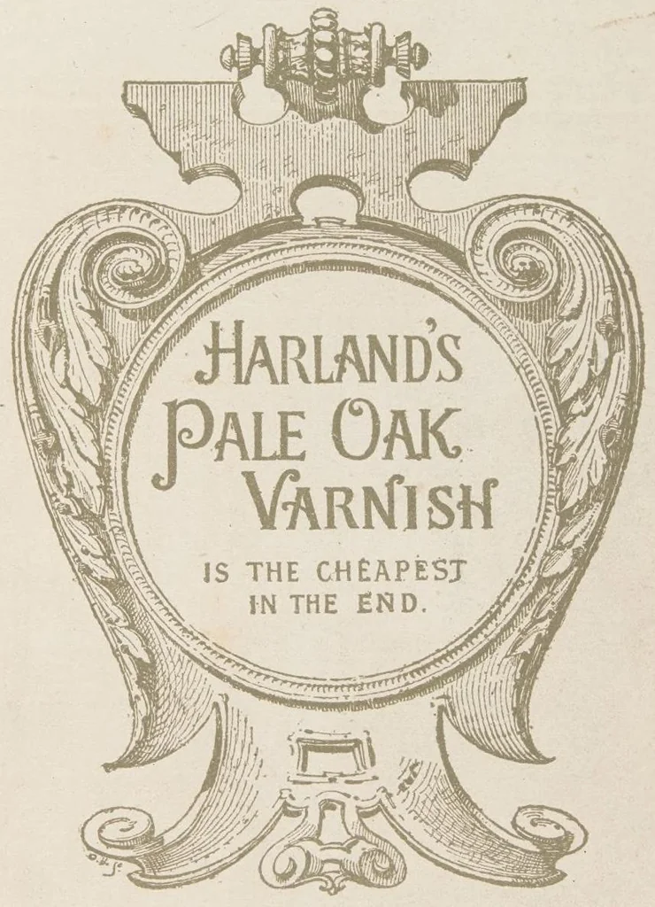 An illustration from Suggestions in decorative design and colour combinations / Wm. Harland & Son, 1894, leaf 14