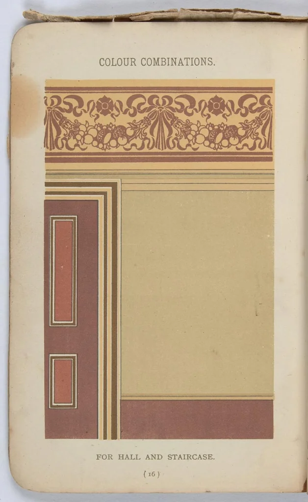 An illustration from Suggestions in decorative design and colour combinations / Wm. Harland & Son, 1894, leaf 19
