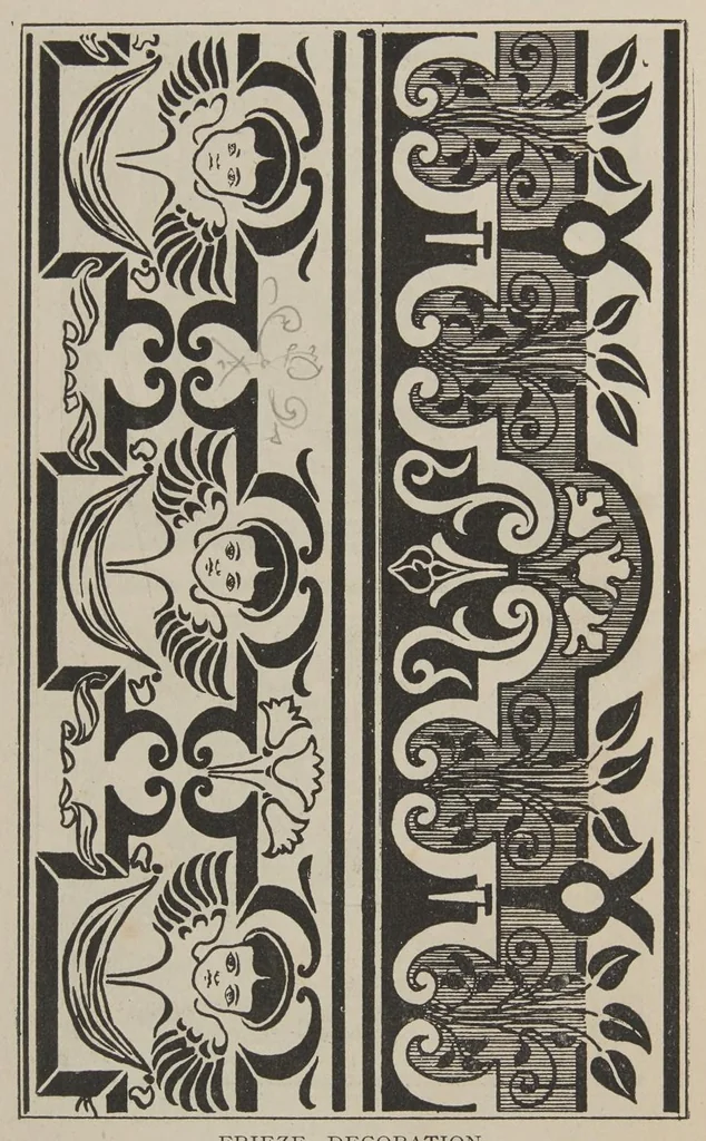 An illustration from Suggestions in decorative design and colour combinations / Wm. Harland & Son, 1894, leaf 67