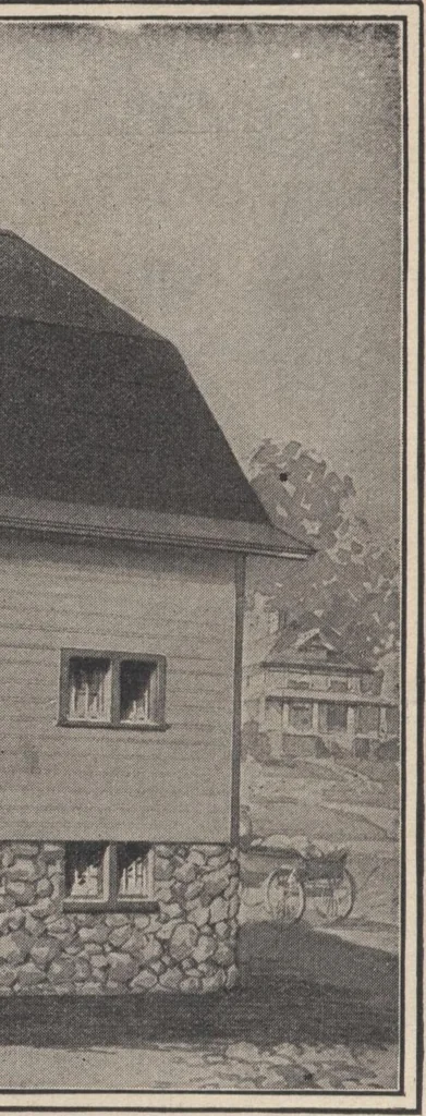 An illustration from A book of plans, no. 66, 1914, leaf 107