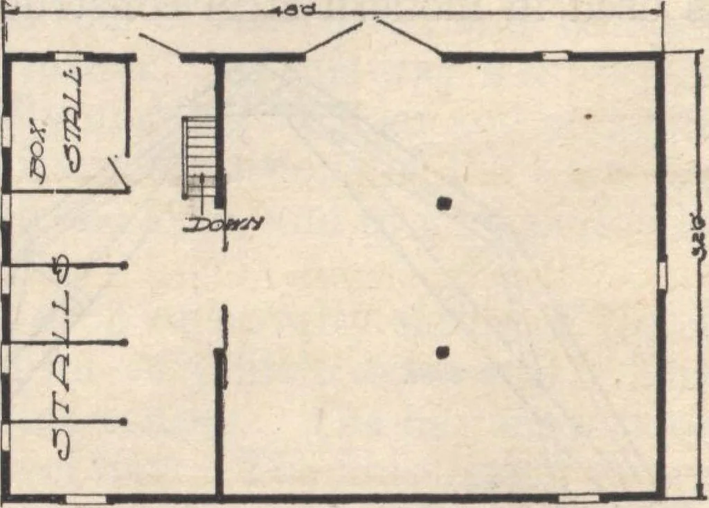 An illustration from A book of plans, no. 66, 1914, leaf 107