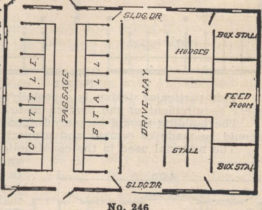 An illustration from A book of plans, no. 66, 1914, leaf 108