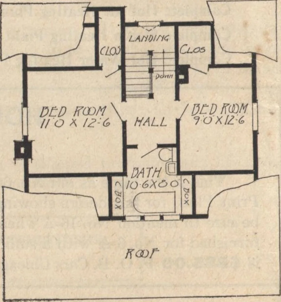 An illustration from A book of plans, no. 66, 1914, leaf 11
