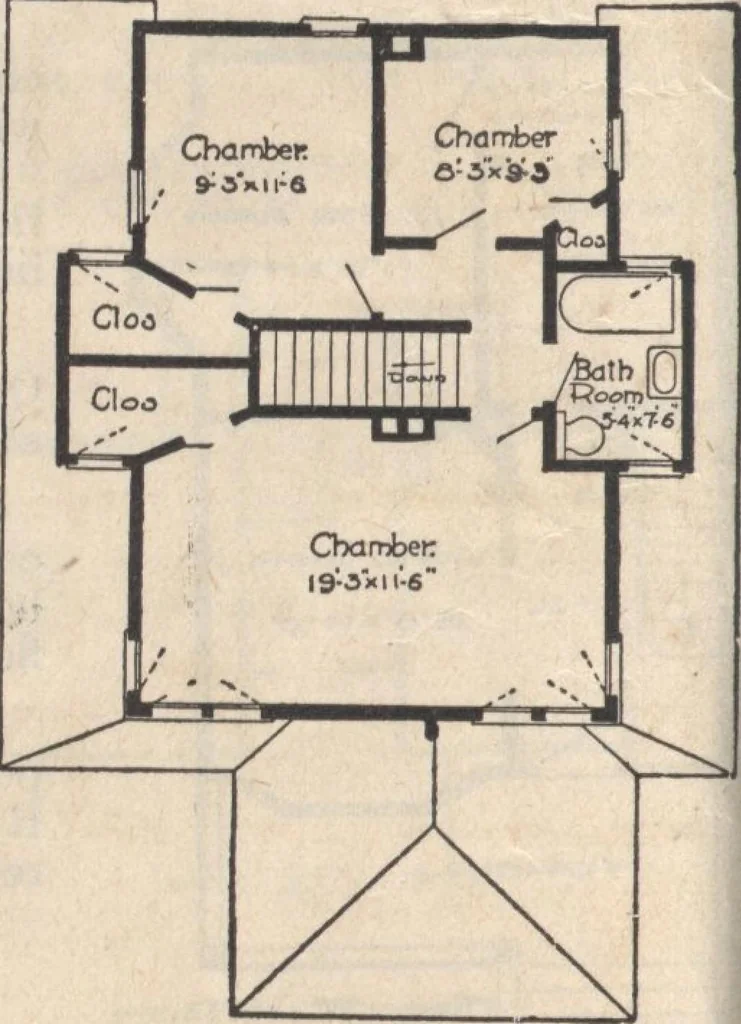 An illustration from A book of plans, no. 66, 1914, leaf 13