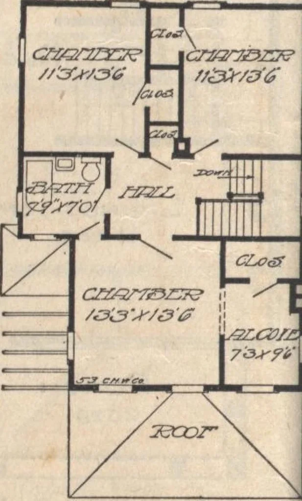 An illustration from A book of plans, no. 66, 1914, leaf 15