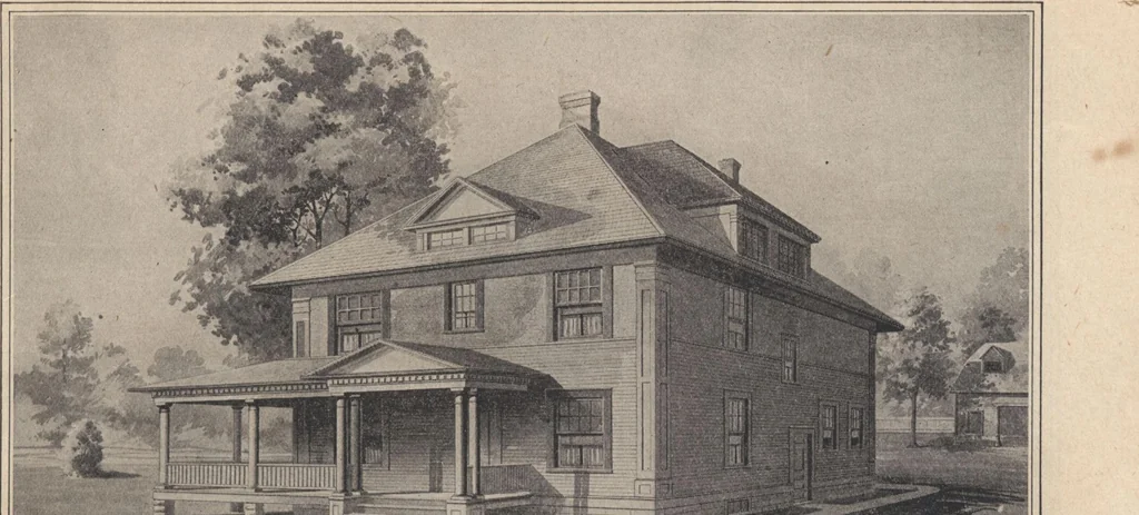 An illustration from A book of plans, no. 66, 1914, leaf 16