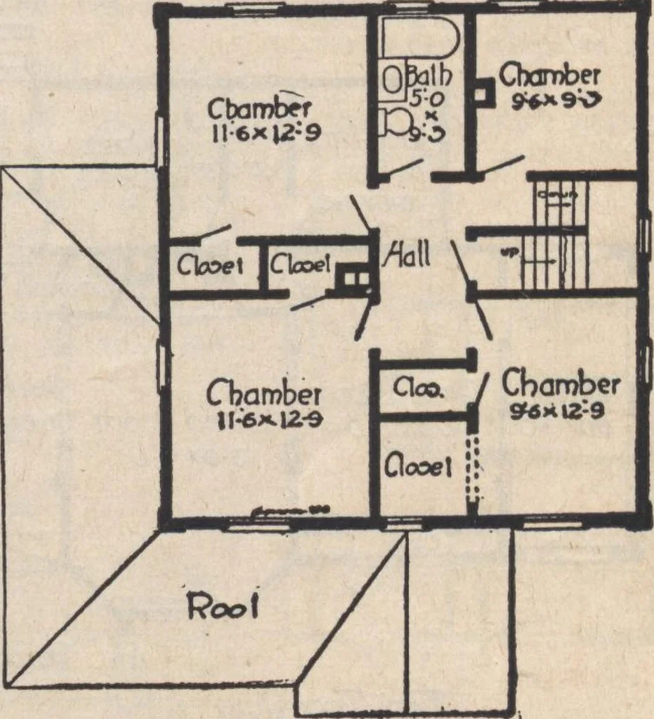 An illustration from A book of plans, no. 66, 1914, leaf 16