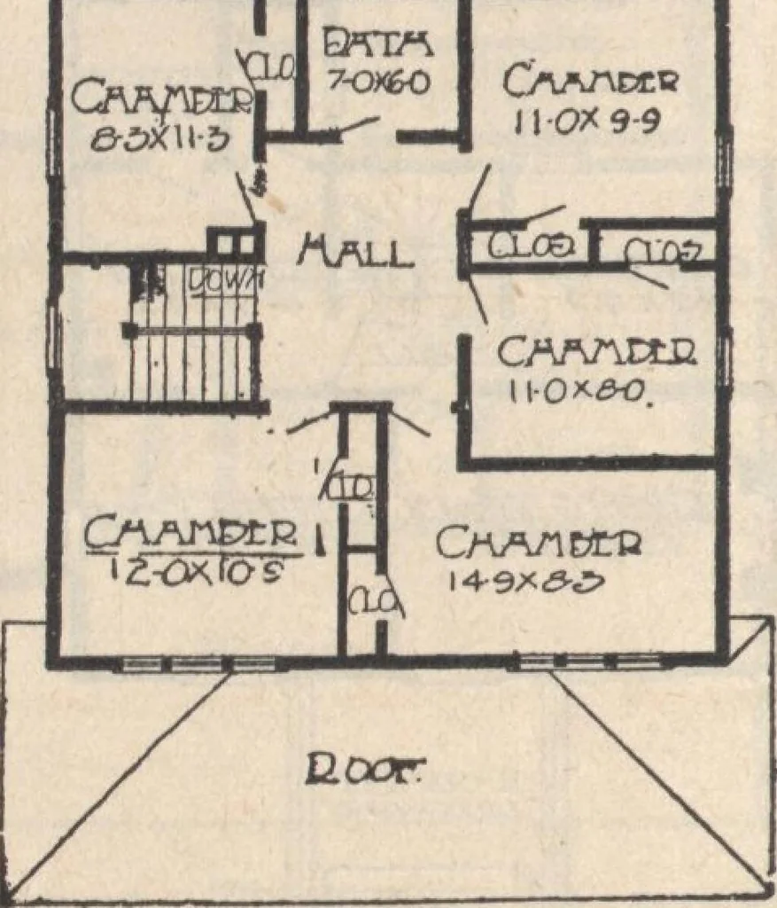 An illustration from A book of plans, no. 66, 1914, leaf 21