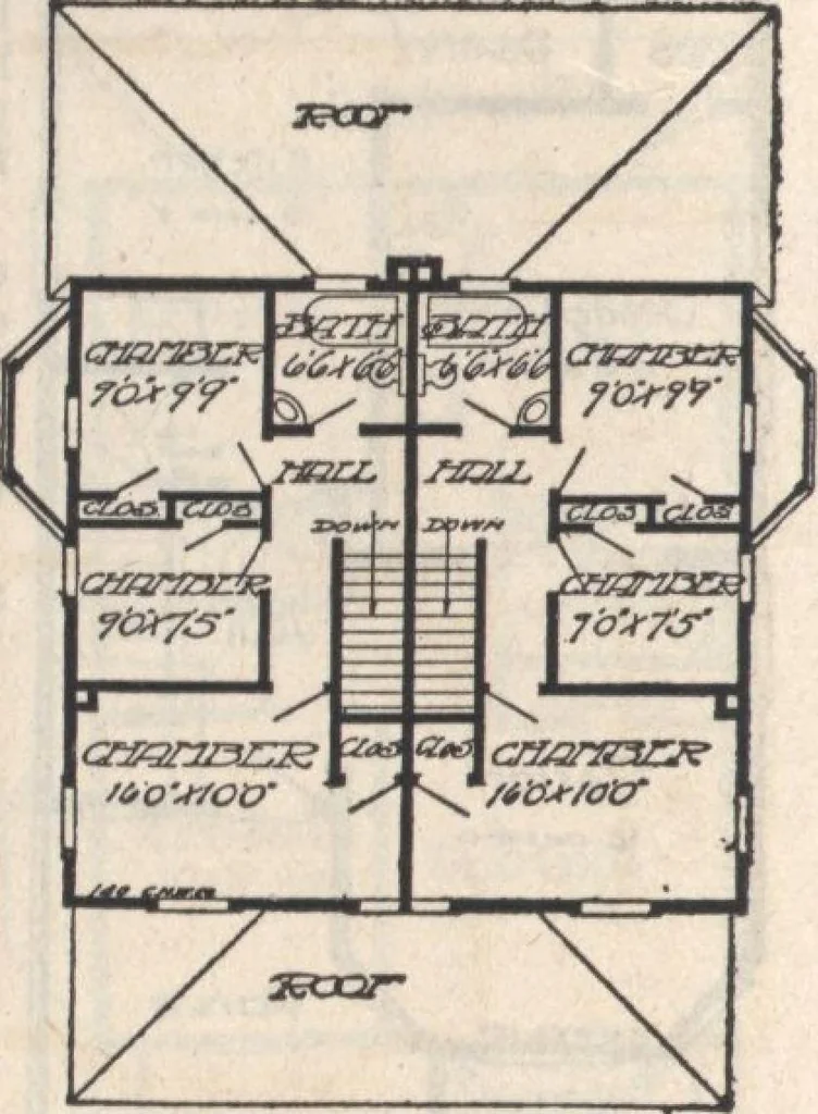 An illustration from A book of plans, no. 66, 1914, leaf 41