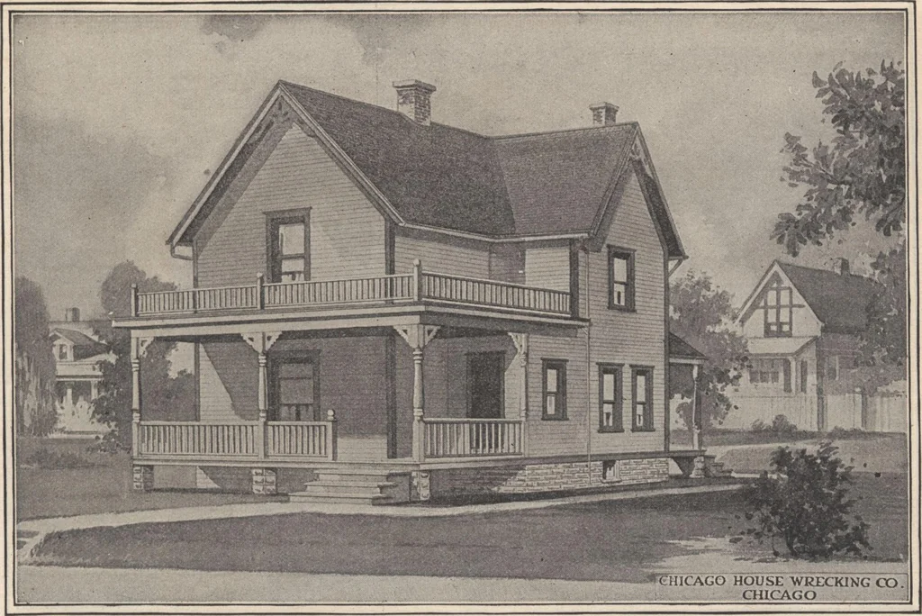 An illustration from A book of plans, no. 66, 1914, leaf 56