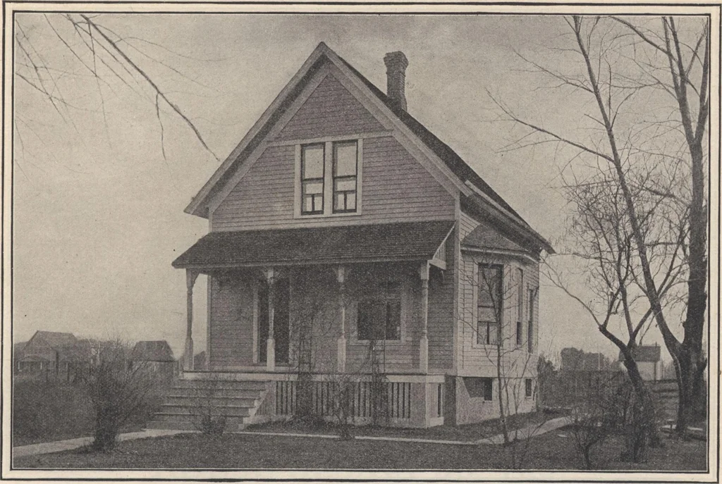 An illustration from A book of plans, no. 66, 1914, leaf 60