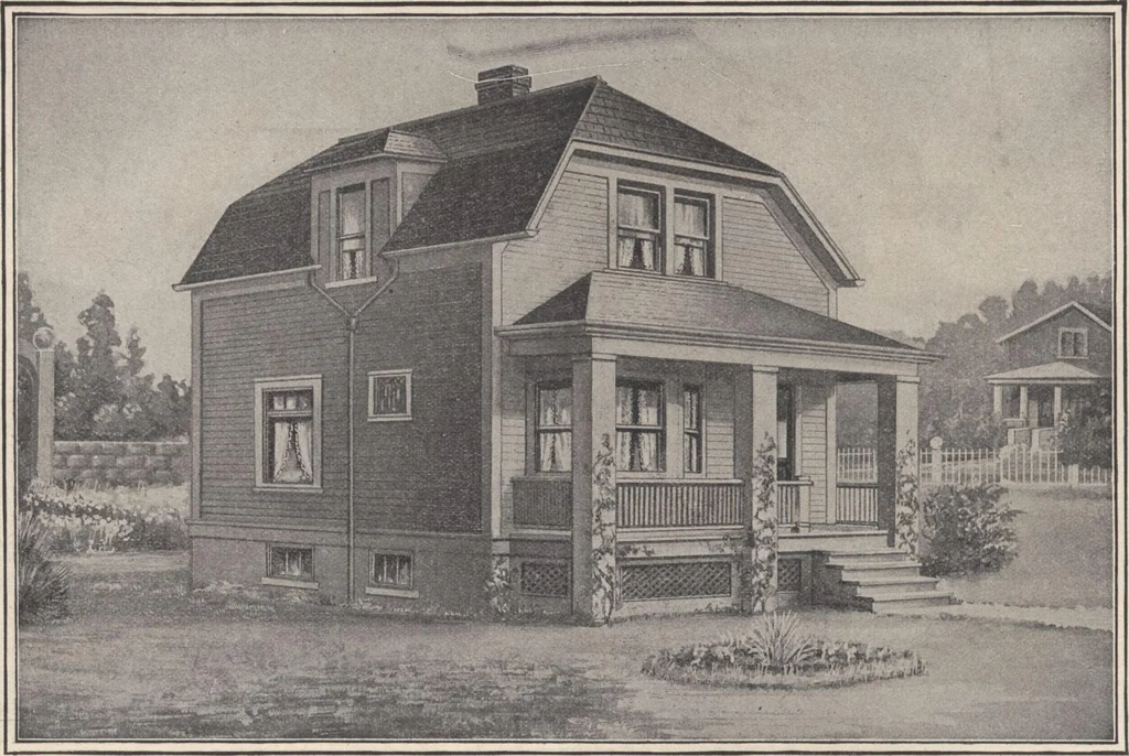 An illustration from A book of plans, no. 66, 1914, leaf 61