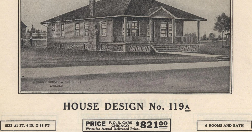An illustration from A book of plans, no. 66, 1914, leaf 71