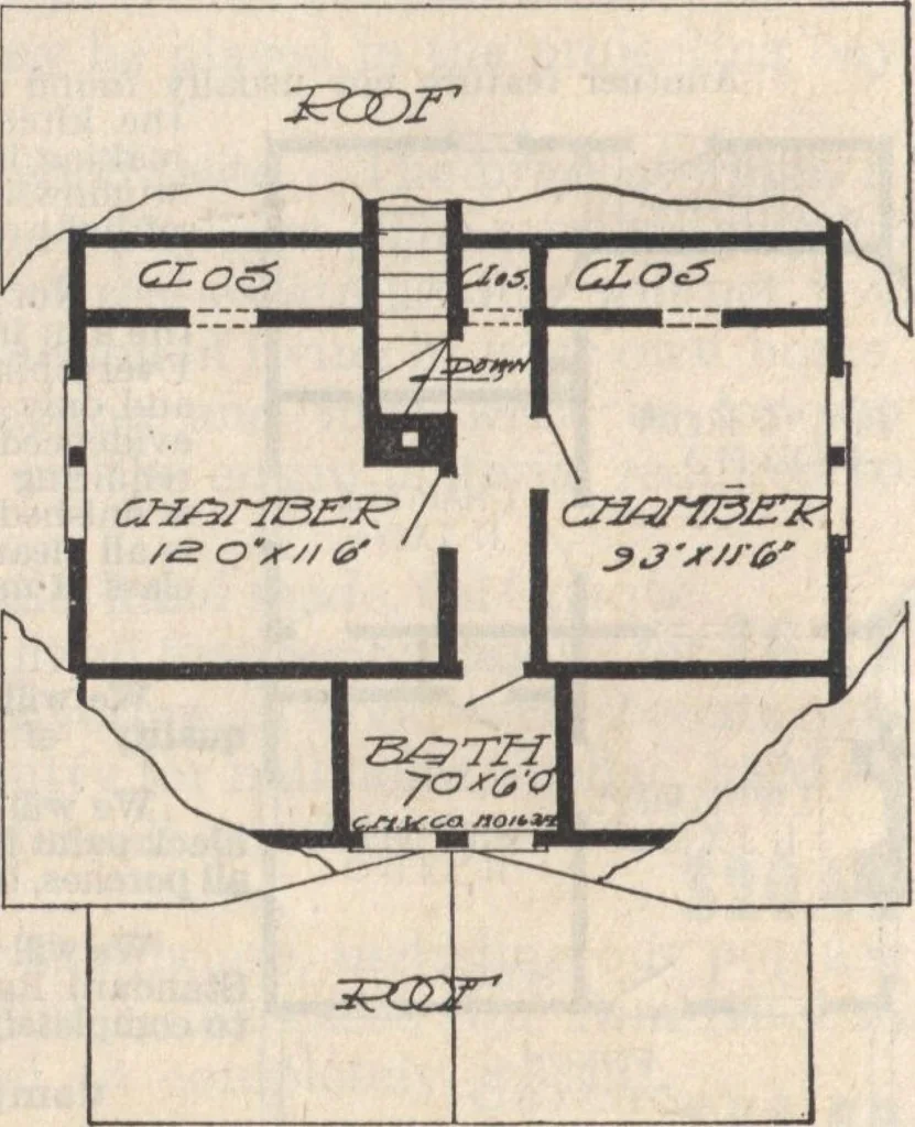 An illustration from A book of plans, no. 66, 1914, leaf 79
