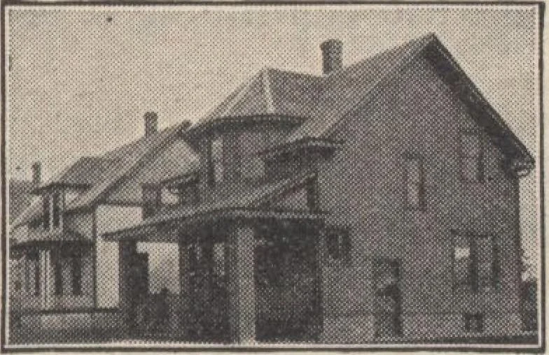 An illustration from A book of plans, no. 66, 1914, leaf 8