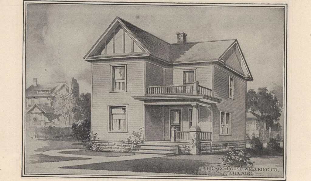 An illustration from A book of plans, no. 66, 1914, leaf 81