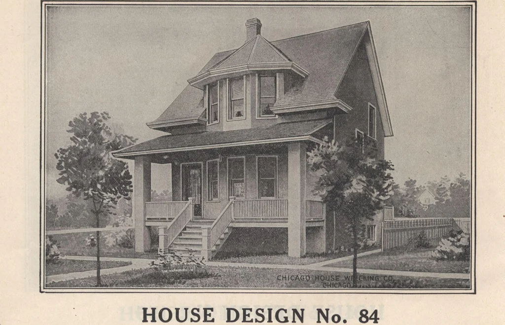 An illustration from A book of plans, no. 66, 1914, leaf 85
