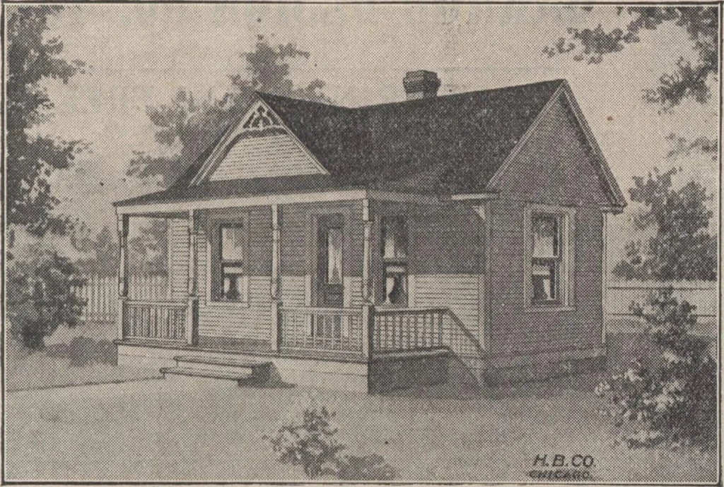 An illustration from A book of plans, no. 66, 1914, leaf 94