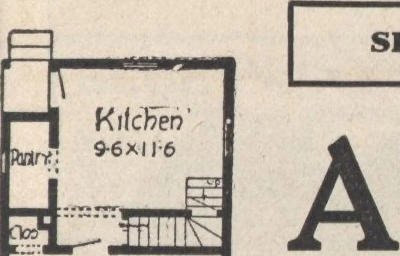 An illustration from A book of plans, no. 66, 1914, leaf 94