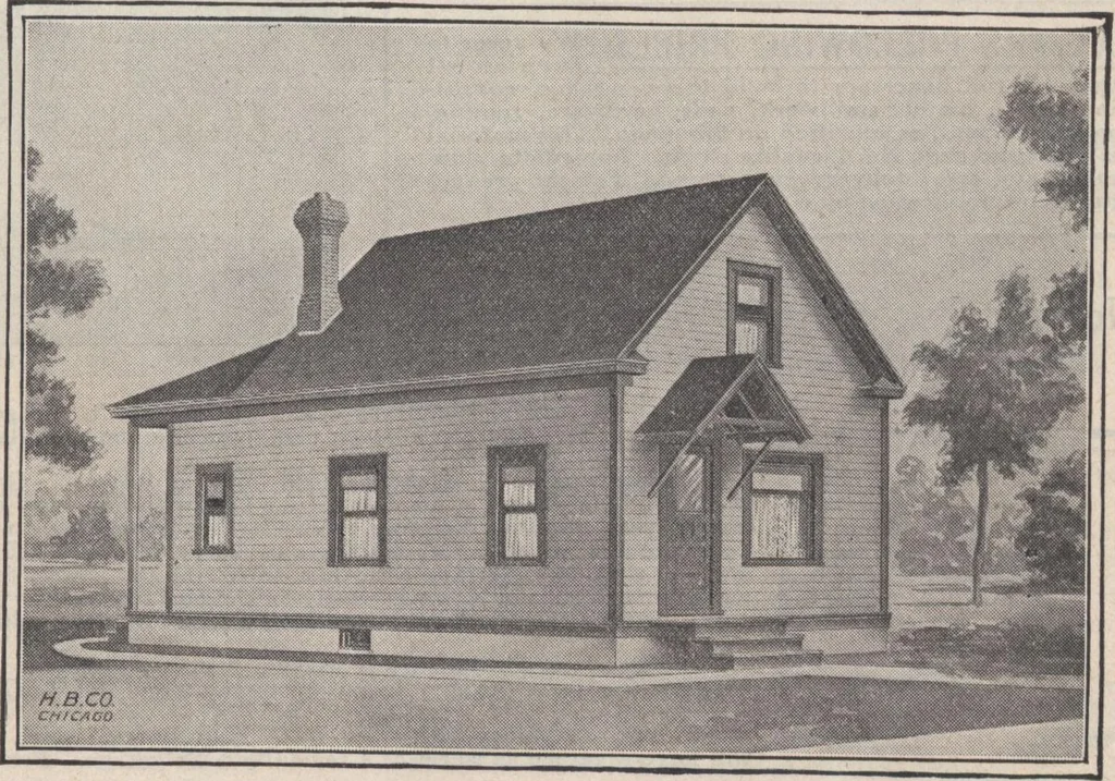 An illustration from A book of plans, no. 66, 1914, leaf 94