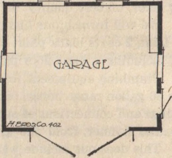 An illustration from A book of plans, no. 66, 1914, leaf 95