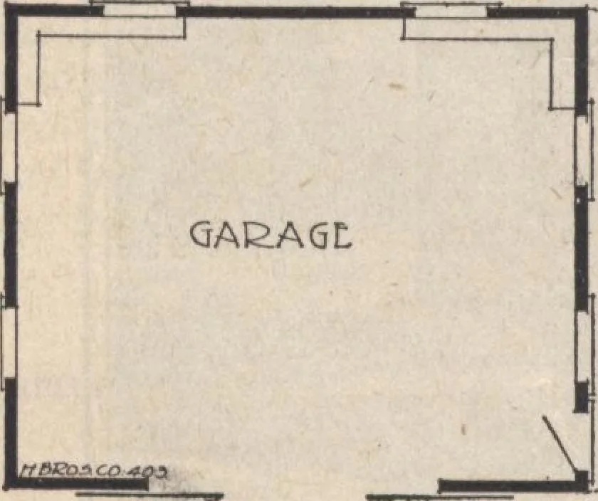 An illustration from A book of plans, no. 66, 1914, leaf 95