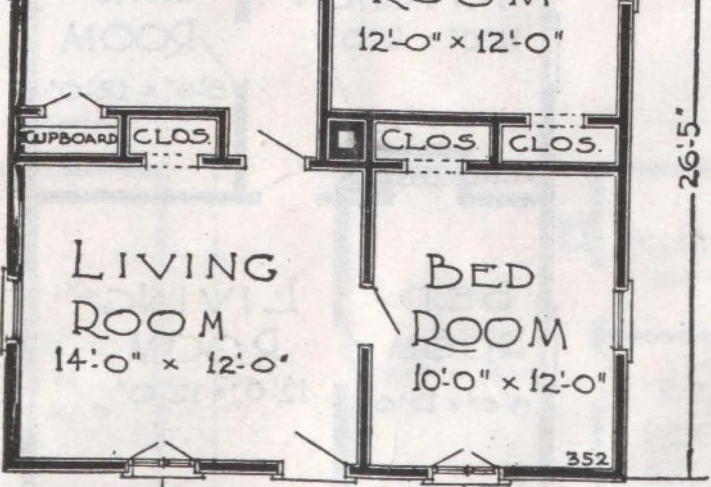 An illustration from Presto-up patented bolt-together, houses-garages-barns etc., 1920, leaf 17