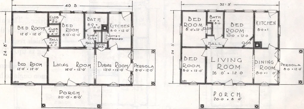 An illustration from Presto-up patented bolt-together, houses-garages-barns etc., 1920, leaf 24