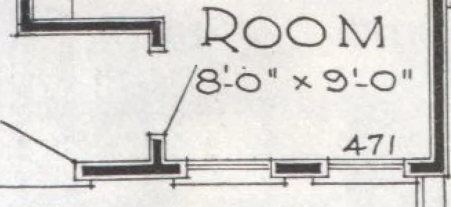 An illustration from Presto-up patented bolt-together, houses-garages-barns etc., 1920, leaf 26