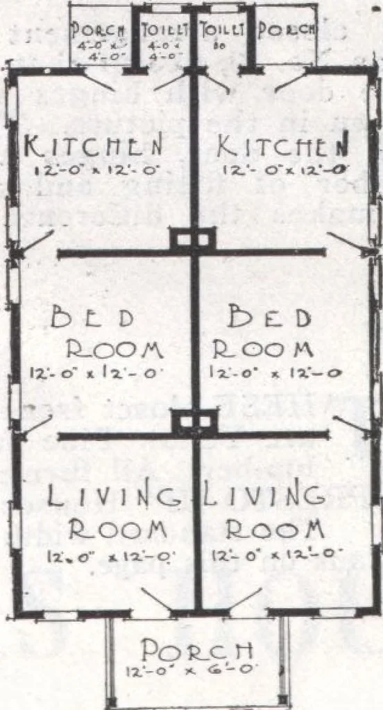 An illustration from Presto-up patented bolt-together, houses-garages-barns etc., 1920, leaf 30