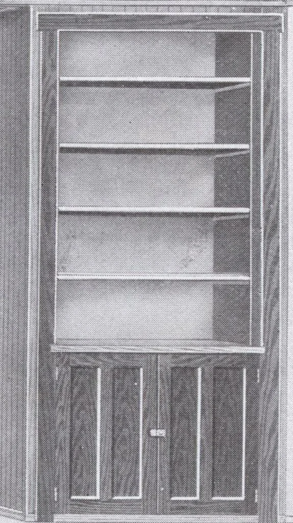 An illustration from Presto-up patented bolt-together, houses-garages-barns etc., 1920, leaf 31