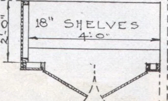 An illustration from Presto-up patented bolt-together, houses-garages-barns etc., 1920, leaf 31