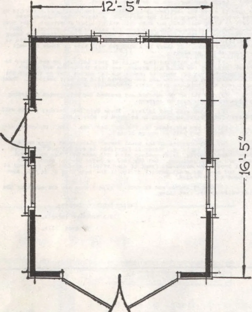 An illustration from Presto-up patented bolt-together, houses-garages-barns etc., 1920, leaf 39