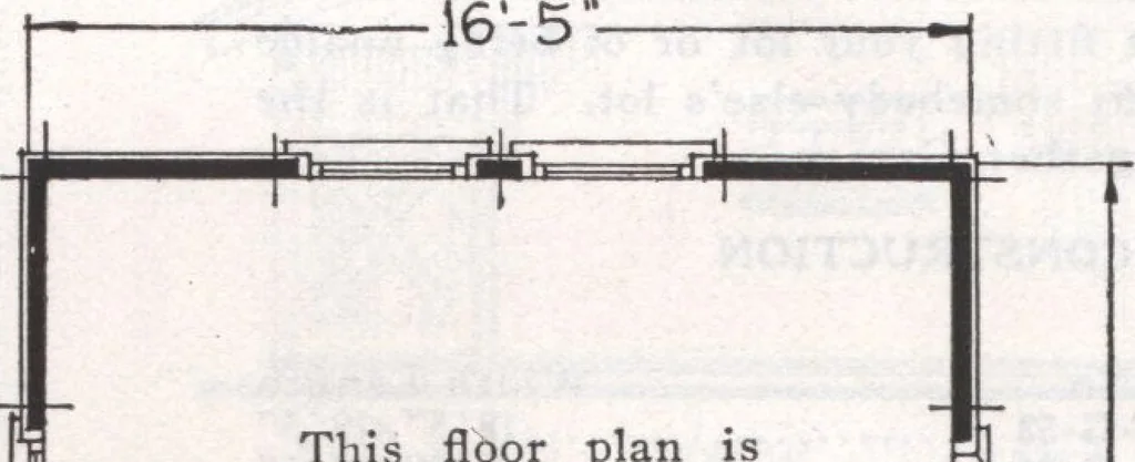 An illustration from Presto-up patented bolt-together, houses-garages-barns etc., 1920, leaf 40