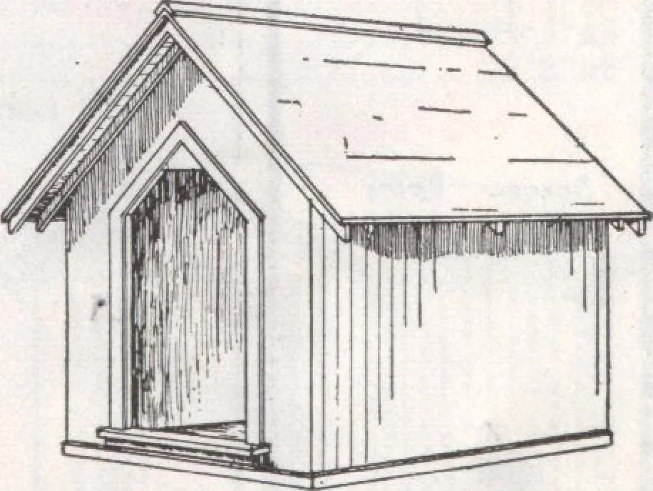 An illustration from Presto-up patented bolt-together, houses-garages-barns etc., 1920, leaf 42