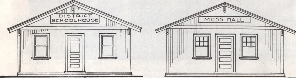 An illustration from Presto-up patented bolt-together, houses-garages-barns etc., 1920, leaf 43