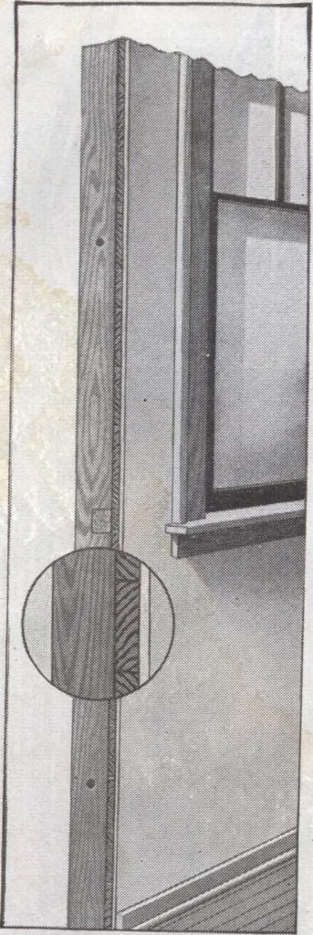An illustration from Presto-up patented bolt-together, houses-garages-barns etc., 1920, leaf 9
