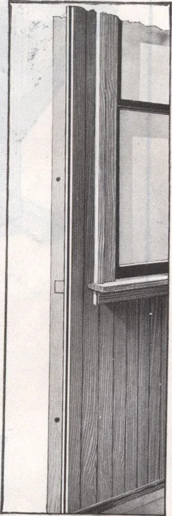 An illustration from Presto-up patented bolt-together, houses-garages-barns etc., 1920, leaf 9