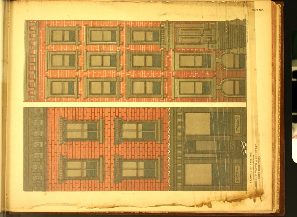 An illustration from Town and country house painting : containing hints on painting and other useful information., 1884, leaf 146
